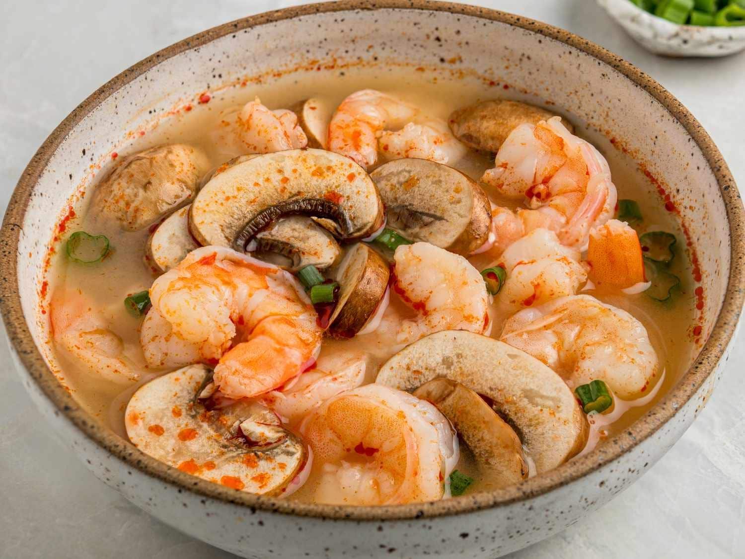 Thai cuisine is famous for its spicy and sour flavors 